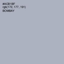 #ACB1BF - Bombay Color Image