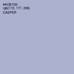 #ACB1D0 - Casper Color Image