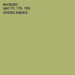 #ACB26D - Green Smoke Color Image