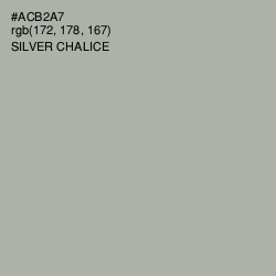 #ACB2A7 - Silver Chalice Color Image