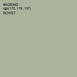 #ACB39D - Schist Color Image
