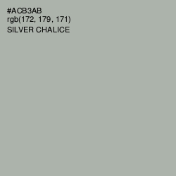 #ACB3AB - Silver Chalice Color Image