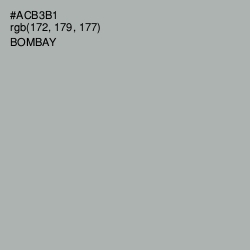 #ACB3B1 - Bombay Color Image