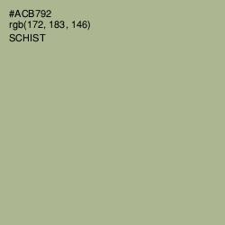 #ACB792 - Schist Color Image