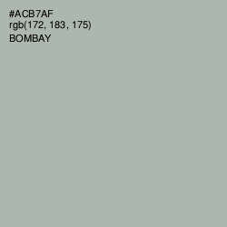 #ACB7AF - Bombay Color Image