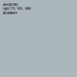 #ACB7BC - Bombay Color Image