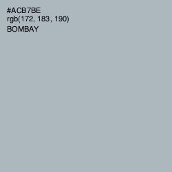 #ACB7BE - Bombay Color Image