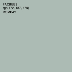 #ACBBB3 - Bombay Color Image