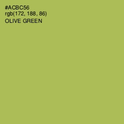 #ACBC56 - Olive Green Color Image