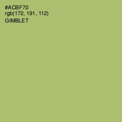 #ACBF70 - Gimblet Color Image