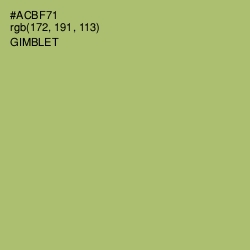 #ACBF71 - Gimblet Color Image