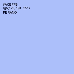 #ACBFFB - Perano Color Image