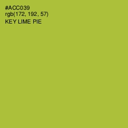 #ACC039 - Key Lime Pie Color Image