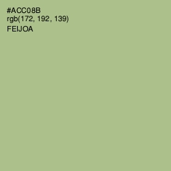 #ACC08B - Feijoa Color Image