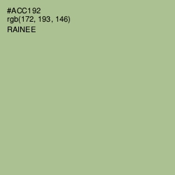 #ACC192 - Rainee Color Image