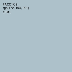 #ACC1C9 - Opal Color Image