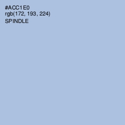 #ACC1E0 - Spindle Color Image