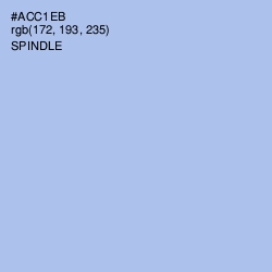#ACC1EB - Spindle Color Image