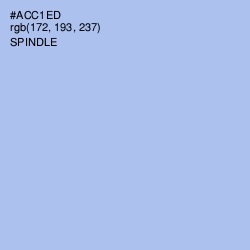 #ACC1ED - Spindle Color Image