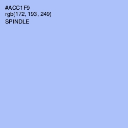 #ACC1F9 - Spindle Color Image