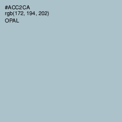 #ACC2CA - Opal Color Image