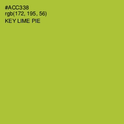 #ACC338 - Key Lime Pie Color Image