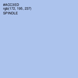 #ACC3ED - Spindle Color Image