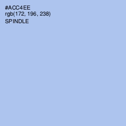 #ACC4EE - Spindle Color Image