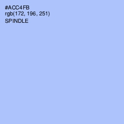 #ACC4FB - Spindle Color Image