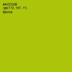 #ACC50B - Bahia Color Image