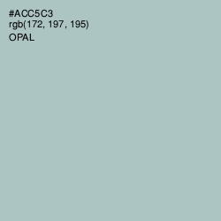 #ACC5C3 - Opal Color Image