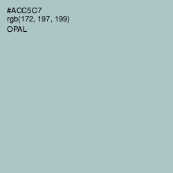 #ACC5C7 - Opal Color Image