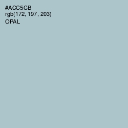 #ACC5CB - Opal Color Image