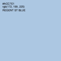 #ACC7E1 - Regent St Blue Color Image