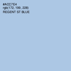 #ACC7E4 - Regent St Blue Color Image