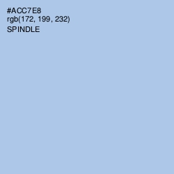 #ACC7E8 - Spindle Color Image