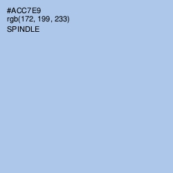 #ACC7E9 - Spindle Color Image