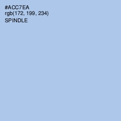 #ACC7EA - Spindle Color Image