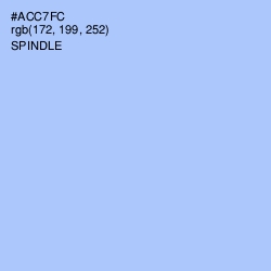#ACC7FC - Spindle Color Image