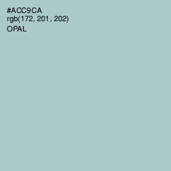 #ACC9CA - Opal Color Image