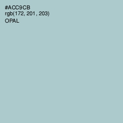 #ACC9CB - Opal Color Image