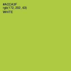 #ACCA3F - Key Lime Pie Color Image