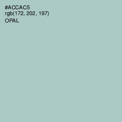 #ACCAC5 - Opal Color Image