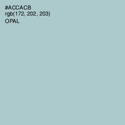 #ACCACB - Opal Color Image