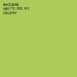 #ACCB5B - Celery Color Image
