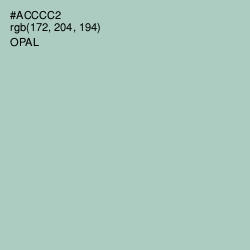 #ACCCC2 - Opal Color Image