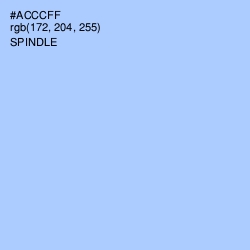 #ACCCFF - Spindle Color Image