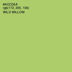 #ACCD6A - Wild Willow Color Image