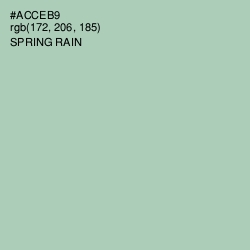 #ACCEB9 - Spring Rain Color Image