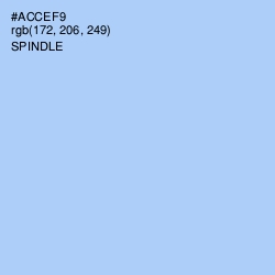 #ACCEF9 - Spindle Color Image